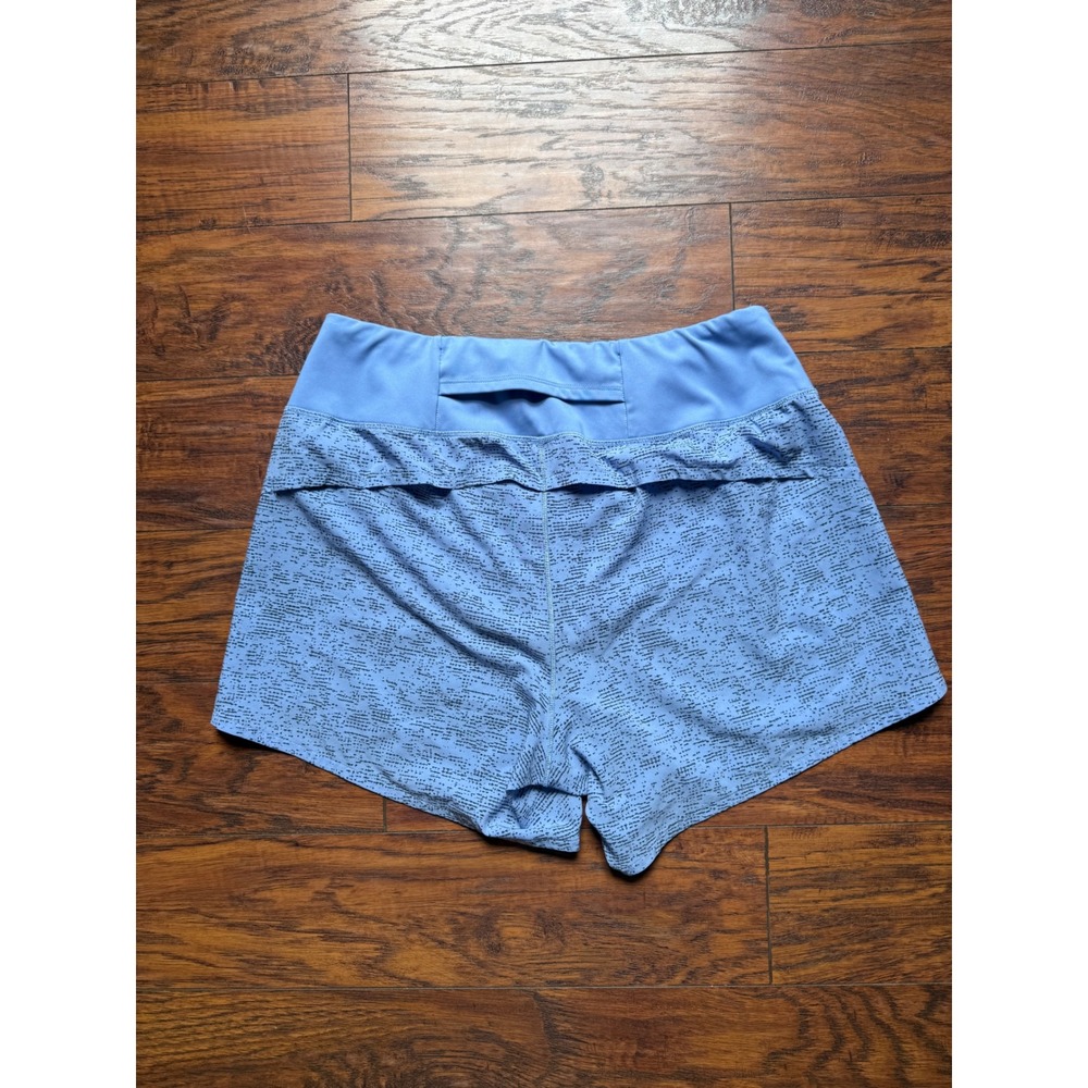 Brooks Chaser 5 Running Shorts Womens Medium Blue Heathered Athletic Activewear - Picture 5 of 8